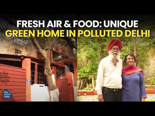 Fresh Air & Food: Unique Green Home In Polluted Delhi