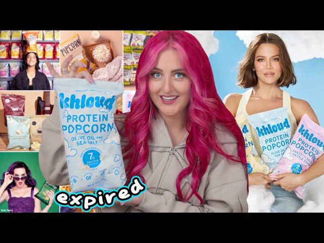 I Tested POPCORN Brands you didn't know were owned by Celebrities | Celebri-TEA