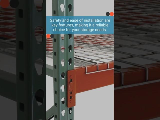 Wire mesh decking, Pallet Rack Decking, Mesh Deck Panels, Steel Wire Decking