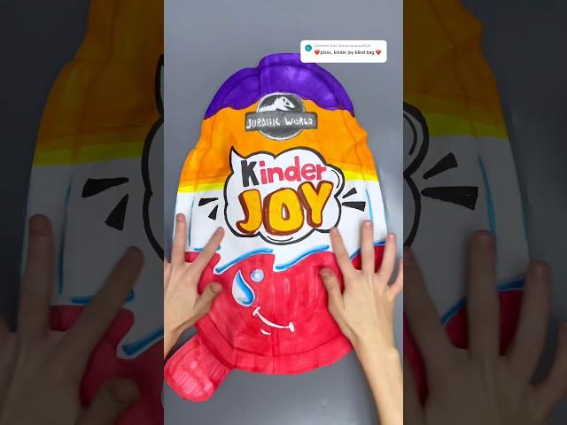 New paper diy kinder Joy blind bag#blindbagpaper #diy #papercraft #kinderjoy #youtubeshorts #asmr