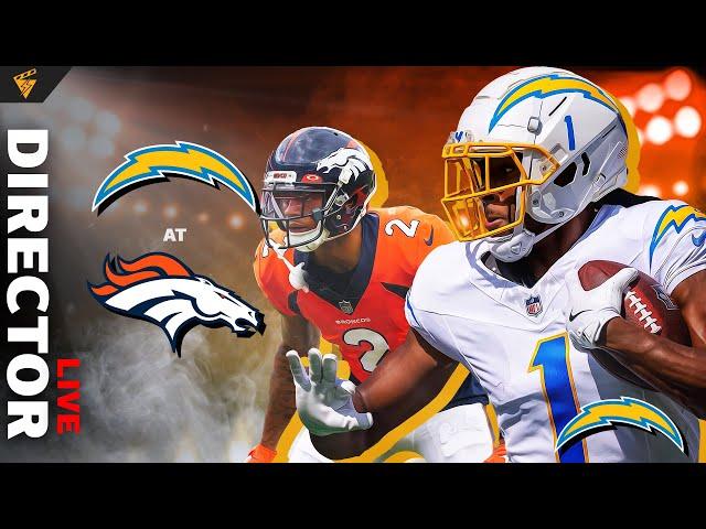 Chargers at Broncos: Watch Party Week 6 (2024) | Director LIVE