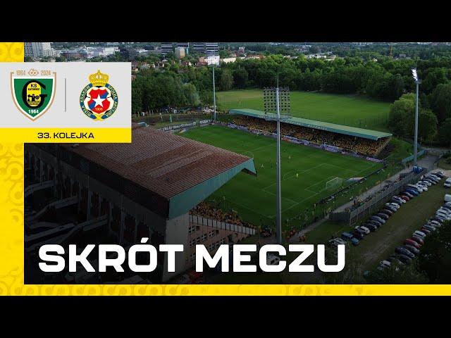 Skrót meczu GKS Katowice - Wisła Kraków 5:2 (18.05.2024)