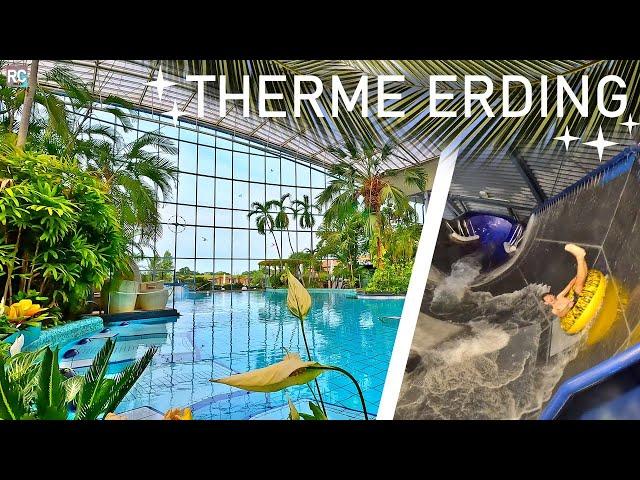 This is THERME ERDING - Tour through all areas! | 2023 | 4K