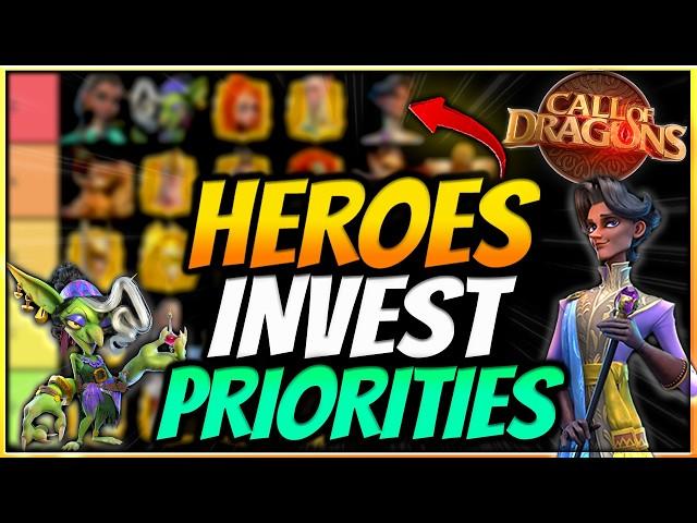 Legendary Heroes Investment Priorities in 2024 - Call of Dragons