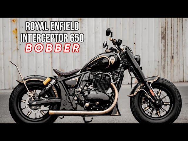 Royal Enfield Interceptor 650 Custom BOBBER by Neev Motorcycles