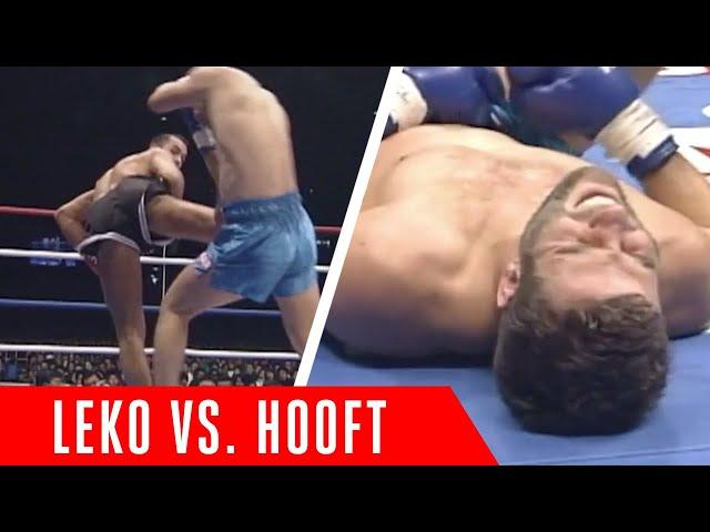 Brutal Spinning Back-Kick to the Body! Stefan Leko shuts down Henry Hooft