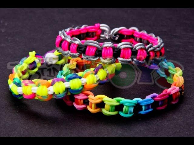 How to Make a Bicycle Chain Rainbow Loom Bracelet