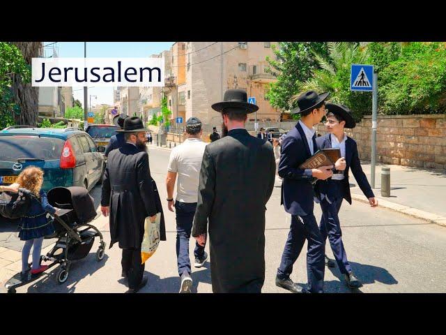 Jerusalem: Ultra Religious District  Market  Old City  Central Station