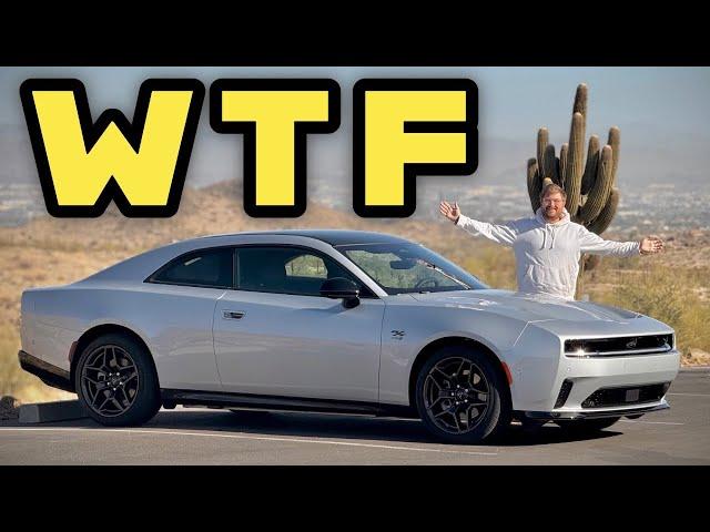 I Drive The Dodge Charger EV For The First Time! A Bad Muscle Car & A Bad Electric Car