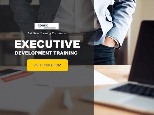 Executive development training bootcamp - Tonex Training