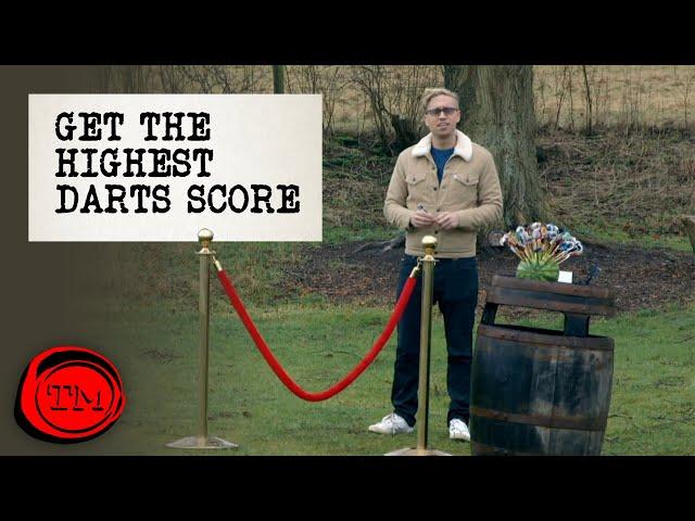 Get the HIGHEST Darts Score| Full Task | Taskmaster