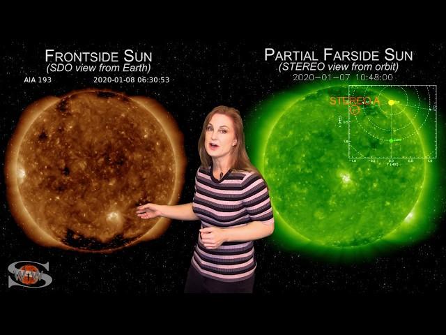 Satellites Charge as Fast Solar Wind Approaches | Space Weather News 01.13.2020