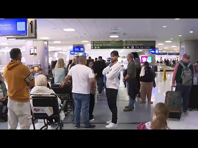 Travelers face major delays at Bush Intercontinental Airport following severe weather