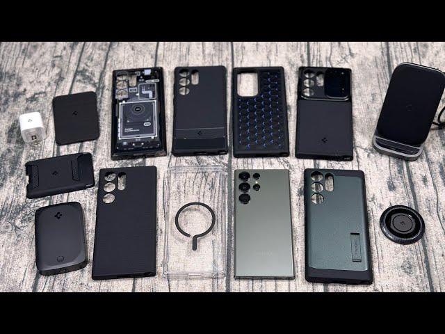 Samsung Galaxy S23 Ultra - Spigen Case Lineup