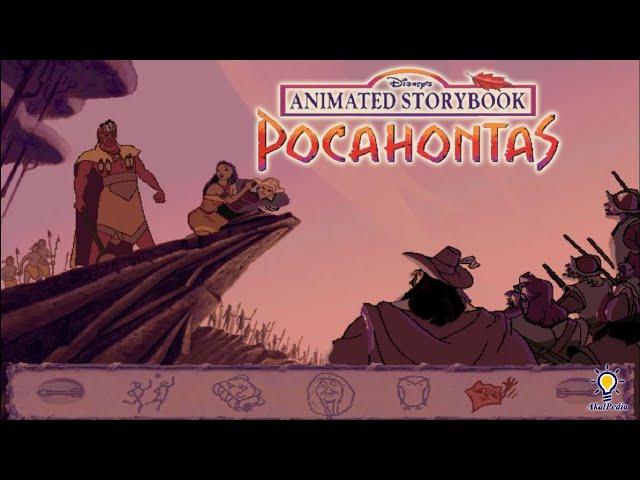 Disney's Pocahontas Animated Storybook - Disney Interactive (1995) #disney #disneygames #learning