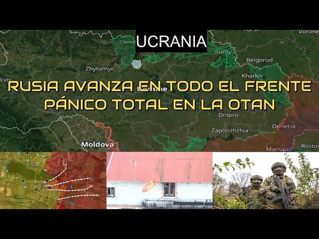 El Ejército Ruso avanza en Todo el Frente. Las Ciudades  y Puebos Caen Uno Tras Otro.El Pánico Crece