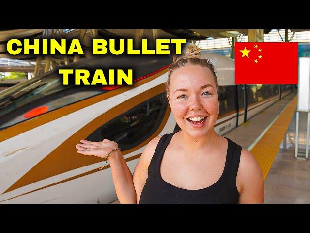 Riding the WORLDS FASTEST Bullet Train From Shanghai to Beijing, China 