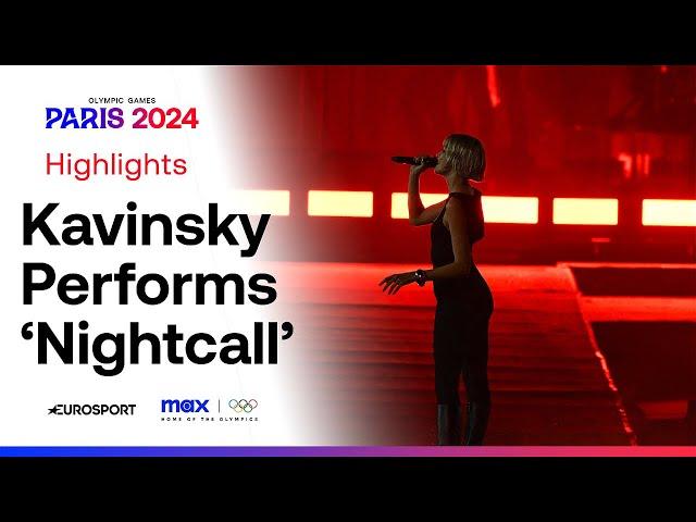 Nightcall  Phoenix, Angèle and Kavinsky perform at Paris Olympics Closing Ceremony  | #paris2024