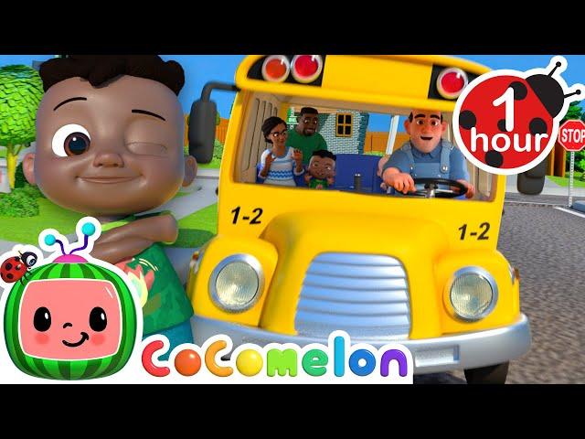 Wheels on the Bus  CoComelon - It's Cody Time | Nursery Rhymes and Kids Songs | After School Club