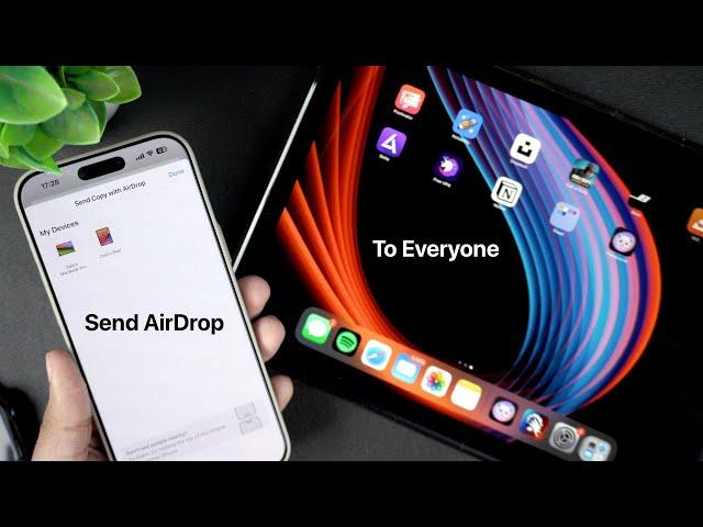 How To Enable AirDrop On iPhone | Send Or Receive From Everyone