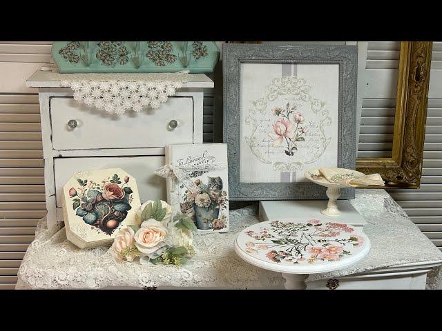 Cottage Core/Shabby Chic Thrift Flips by Viewer Request, Part I