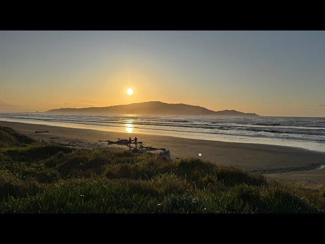 Tuesday Sunset Waikanae BeachLive from New Zealand