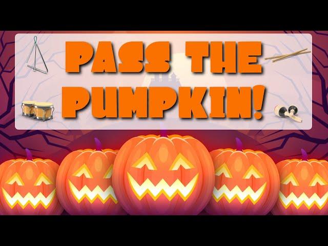 Halloween Music Lesson: Pass the Pumpkin Game!