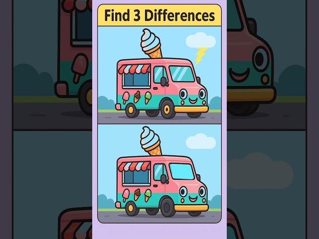 FIND 3 DIFFERENCES