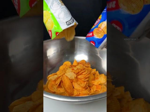 EASY SNACK ALL STAR LAYS CHAAT SUBSCRIBE  ️FOR DRINK TRY MANGO MASTANI  #shorts