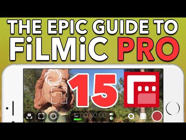 15. Importing Clips To Your Computer  - Epic Guide to FiLMiC Pro