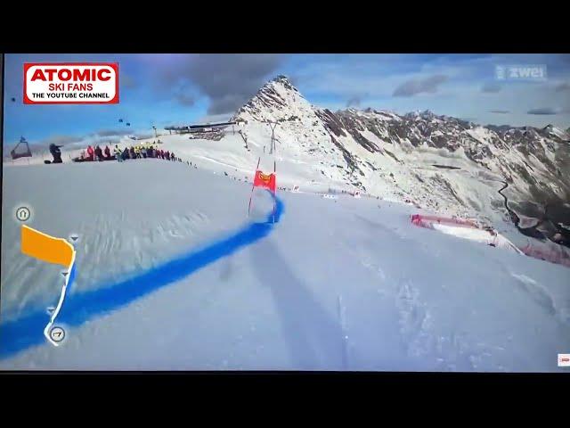 Men's GS Sölden (1st run) camera racer Joachim Puchner #weareskiing