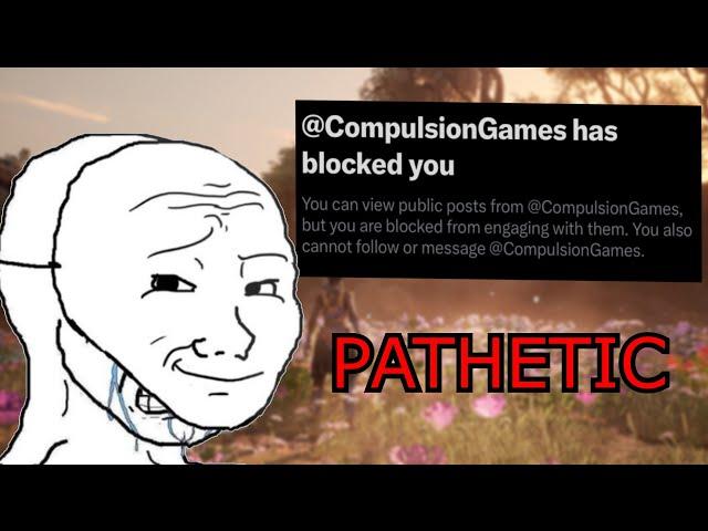 compulsion games are angry with me  compulsion games cannot handle criticism