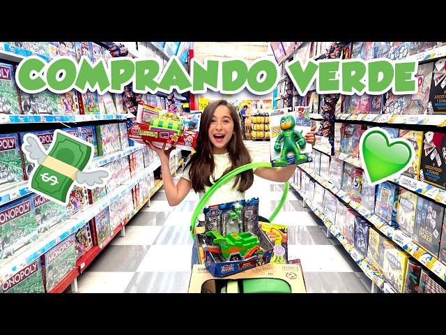 COMPRAS VERDES / COMPRANDO TODO EN COLOR VERDE 