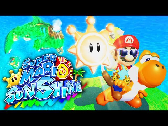 Super Mario Sunshine - Full Game - No Damage 100% Walkthrough