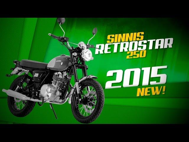 Sinnis Retrostar 250 Motorcycle Promotion Video