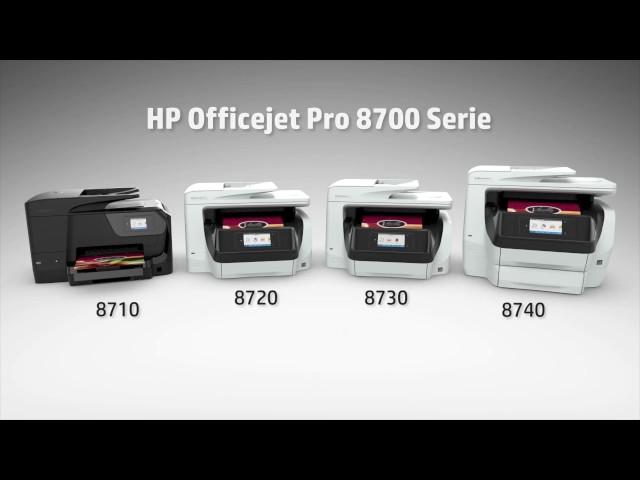 HP OfficeJet Pro 8720, 8725, 8730, 8740