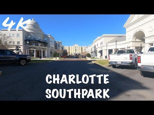 CHARLOTTE NC | SOUTHPARK | 4K DRIVE