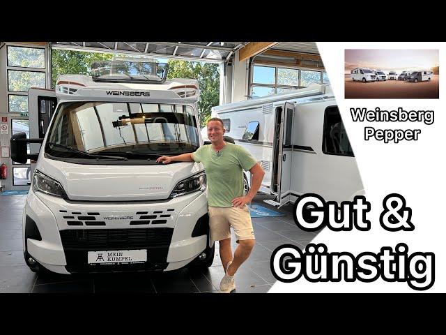 Beste Wohnmobil zum Einstieg | Kompakt & Praktisch | Fiat Ducato 10 Weinsberg Pepper