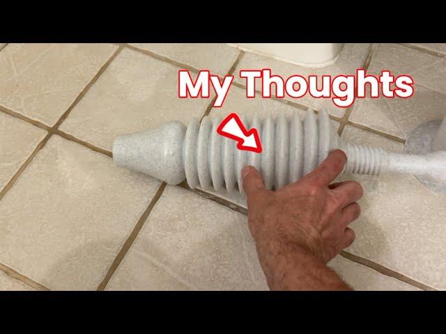 Luigi's World's Best Plunger - Unclogger Tools for Unblocking Toilet - Heavy Duty Plungers
