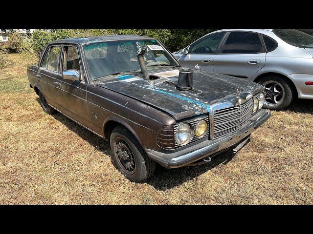 This is what $125 gets you at Copart! Turbo Diesel Benz! Will it Run and Drive?