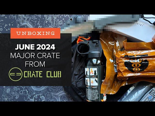 A Crate Club First? - Unboxing the Crate Club Major Crate: June 2024