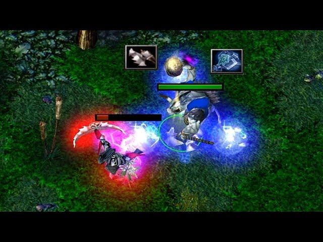 DOTA BARATHRUM vs ANTI MAGE: 320% ATTACK SPEED (THIS IS INSANE)