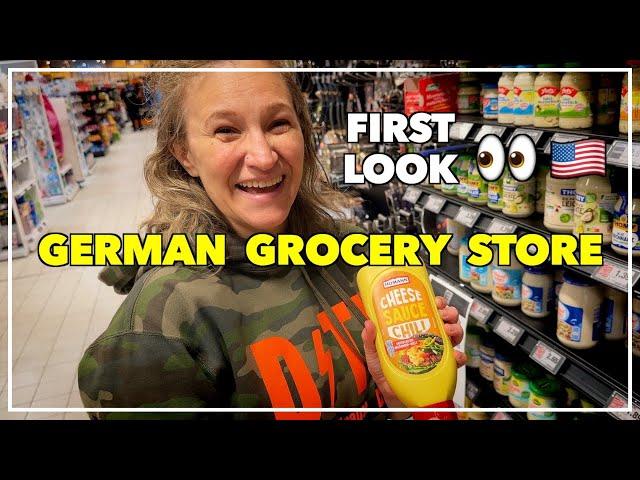 Better than the Commissary?  American's First Look  at German Grocery Store - Edeka Grafenwoehr!