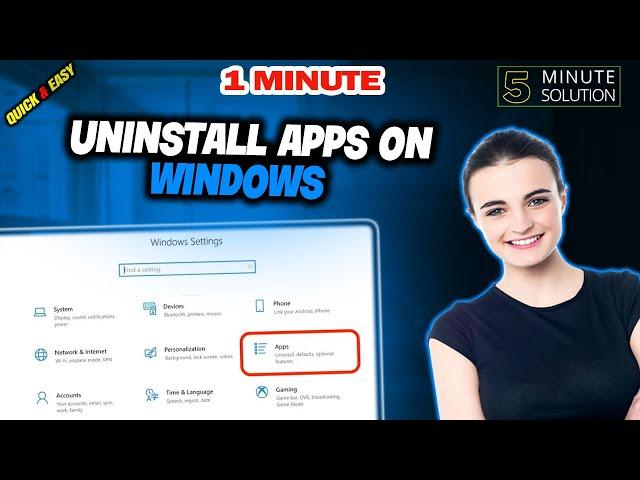 How to uninstall apps on windows 10 [2024] (Quick & Easy)