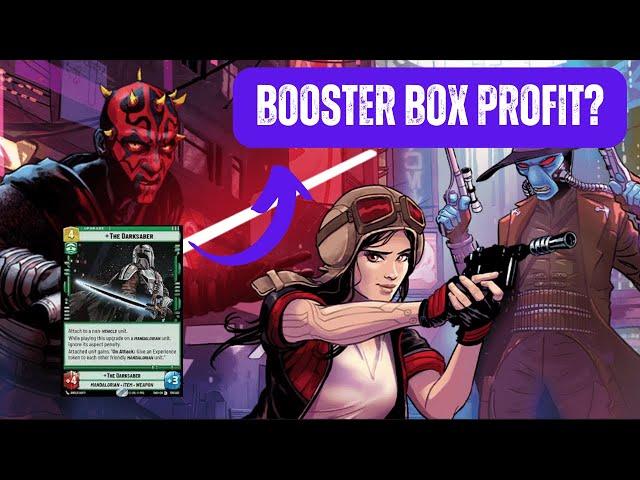 Booster Box Opening #1- Star Wars Unlimited Set 2 | Shadows Of The Galaxy - Can We Pull A Profit?