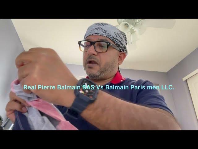 Legal Notice from Balmain Dubai to remove Video??