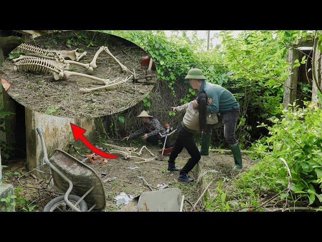 Cleaning Abandoned Houses: Terrified When Discovering A Skeleton, Cleaning For New Home, Clean Up 94