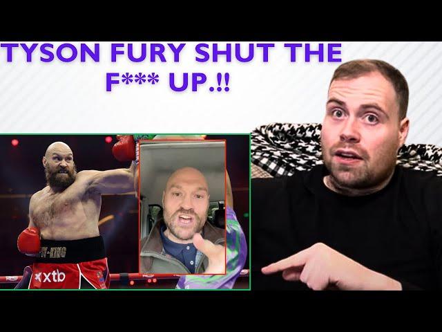  SHUT THE F*** UP TYSON FURY… YOU WERE NOT ROBBED AGAINST OLEKSANDR USYK…!!!!