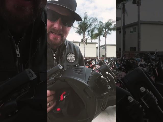 Best motovlog setup for your modular helmet.