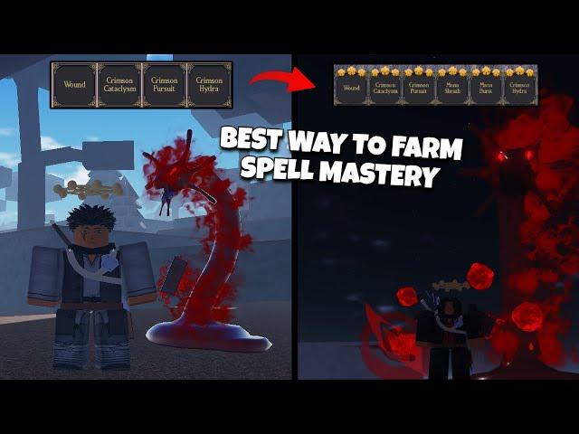 BEST Way To Farm Spell Mastery (CLOVER RETRIBUTION)